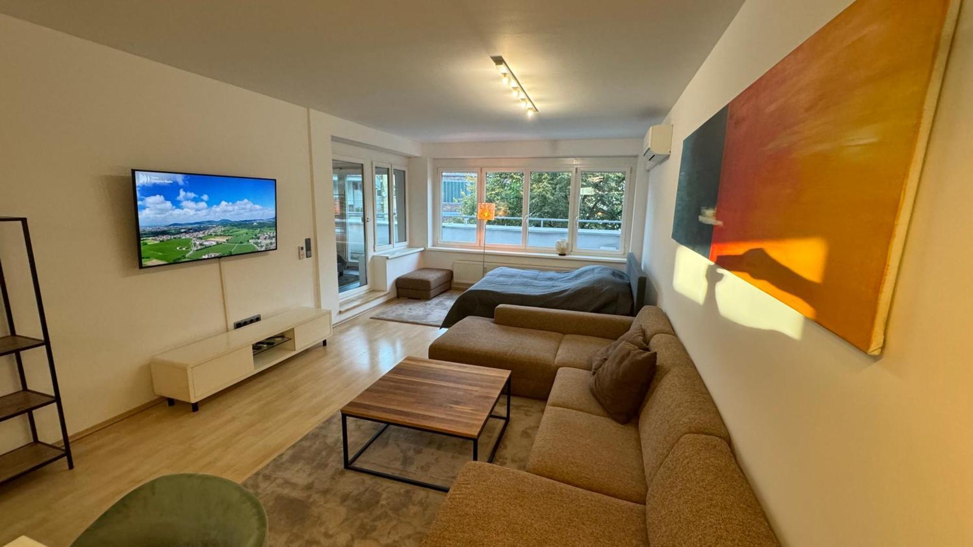 City Apartement Linz Fuer 5 Gaeste Mit Self-Checkin Und Kueche 外观 照片