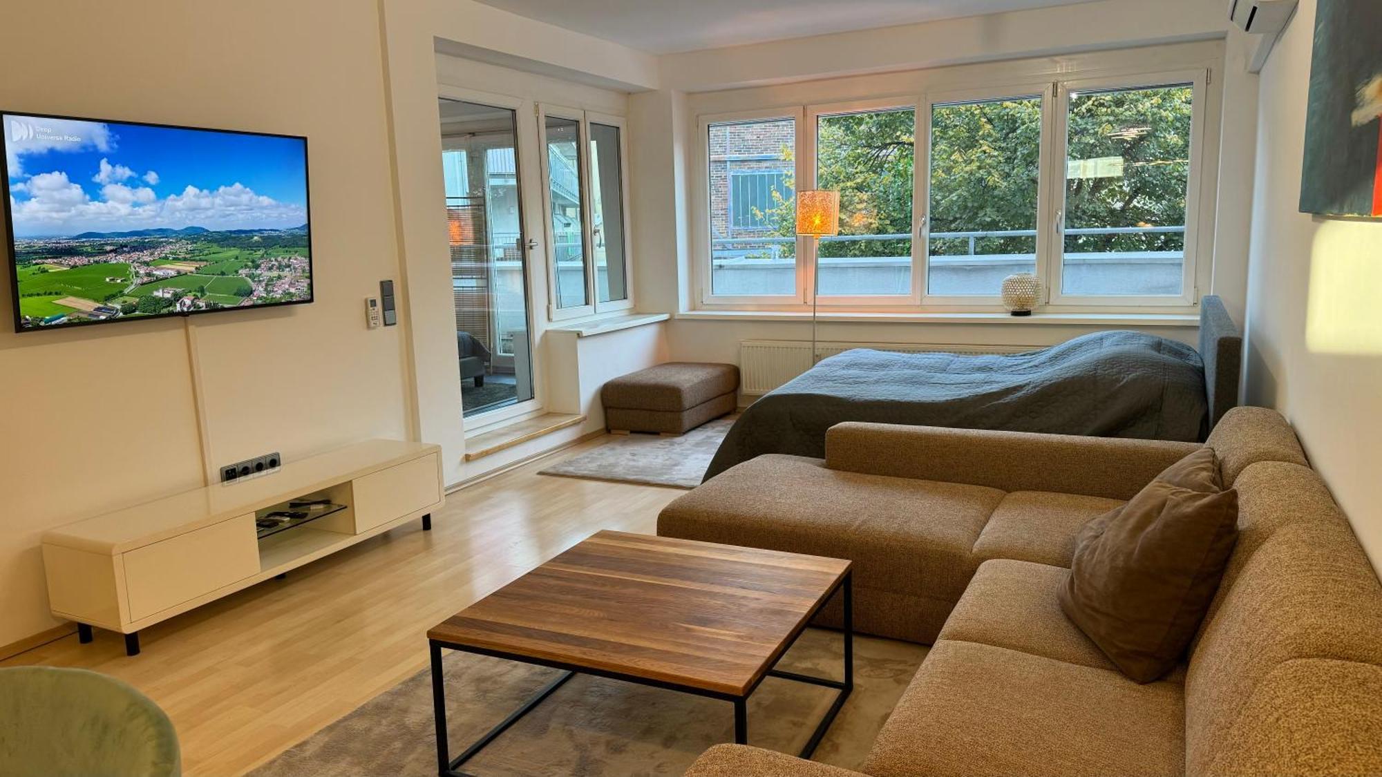 City Apartement Linz Fuer 5 Gaeste Mit Self-Checkin Und Kueche 外观 照片